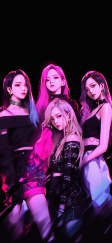 Aesthetic Blackpink Mobile Background 1183x2560px