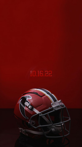 Atlanta Falcons Logo Phone Wallpaper 1242x2208px