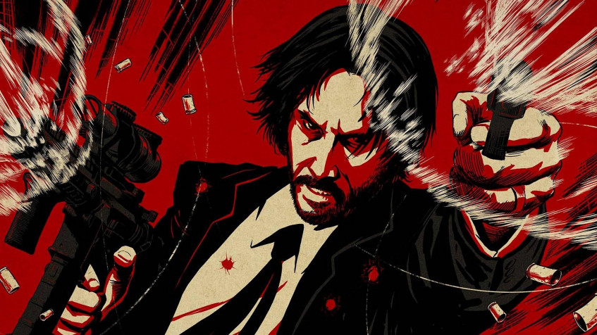 John Wick Full HD 1080p Wallpaper 1920x1080px