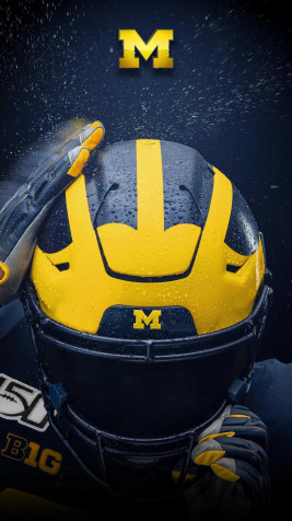 Michigan Wolverines Wallpaper for iPhone 1125x2000px