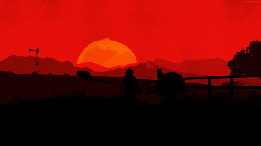 Red Dead Redemption 2 4k UHD Wallpaper 3840x2160px