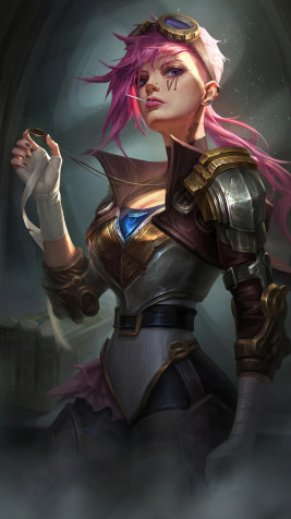 Vi League Of Legends 4k Phone Wallpaper 2160x3840px