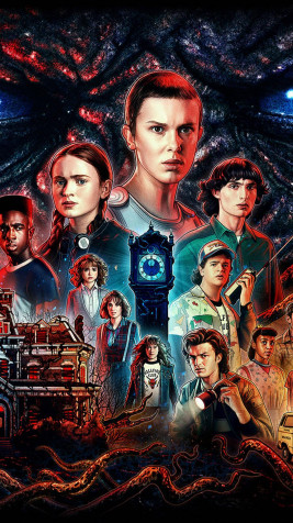 Stranger Things 4 Phone Background Image 1080x1920px