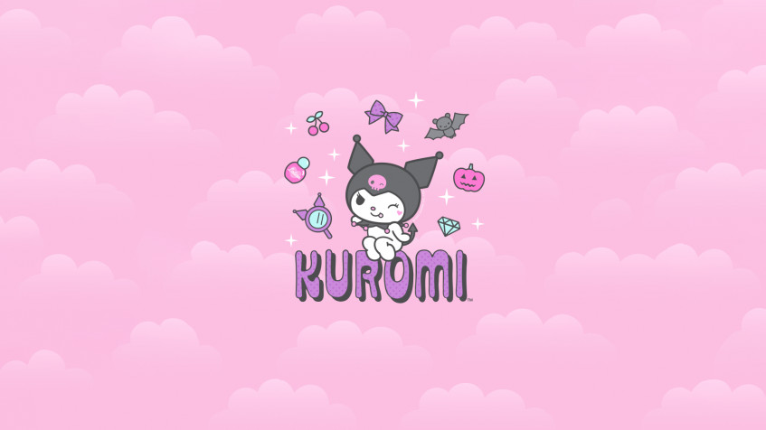 Kuromi Full HD 1080p Wallpaper 1920x1080px