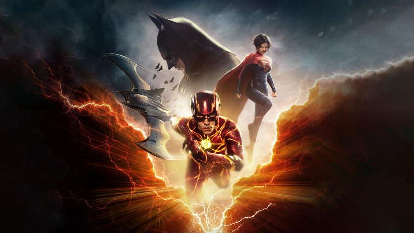 The Flash Hd Desktop Wallpaper 5120x2881px