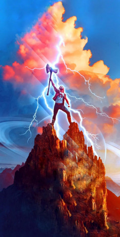 Cool Thor Phone Background 1080x2120px