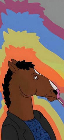 Bojack Horseman Android Wallpaper Image 1181x2560px