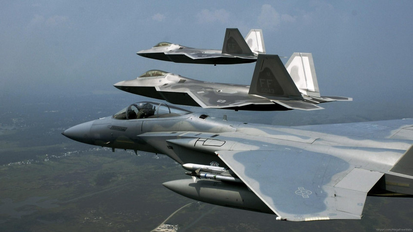 F 22 Raptor Full HD 1080p Wallpaper 1920x1080px