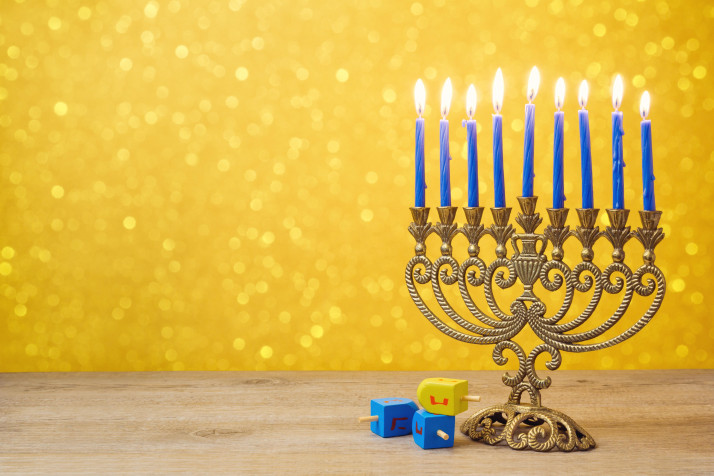 Hanukkah Background Image 5508x3672px