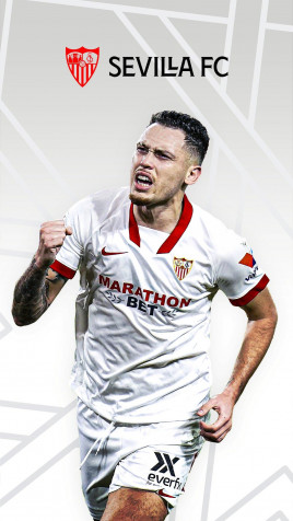 Sevilla Fc Phone Background 1134x2008px