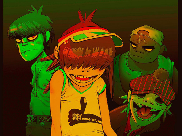 Gorillaz Desktop HD Background 1600x1200px