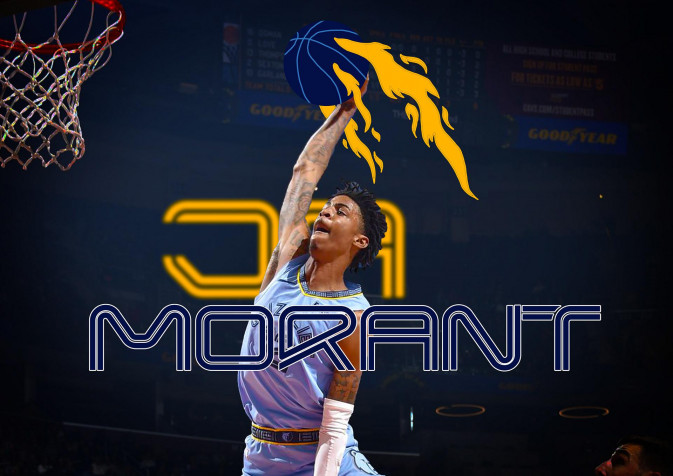 Ja Morant MacBook Wallpaper 1920x1357px