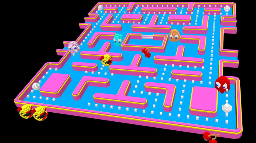 Pacman Full HD 1080p Wallpaper 1920x1080px