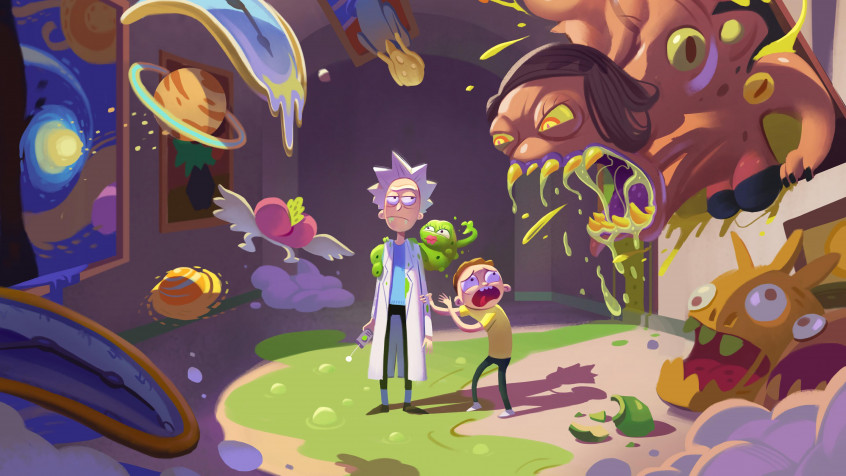 Rick And Morty Season 5 4k UHD Wallpaper 3840x2160px