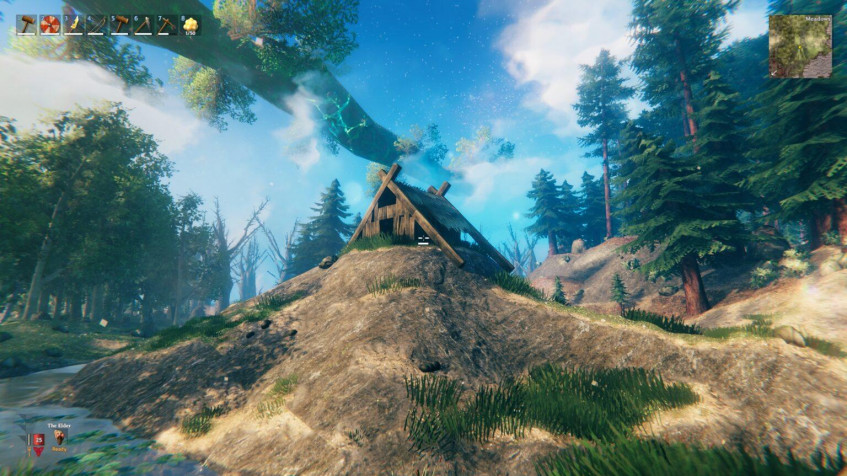 Valheim Desktop HD Background 1536x864px