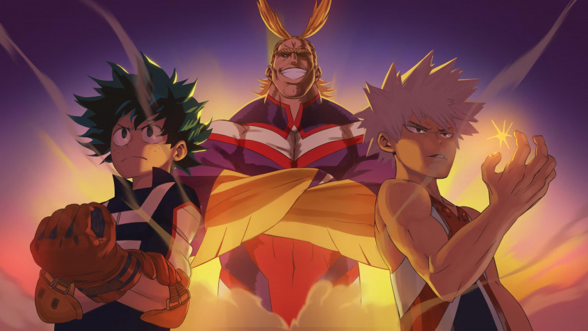 All Might 4k UHD Wallpaper 3840x2160px