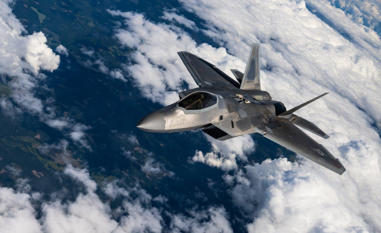 F 22 Raptor MacBook Background 1920x1178px