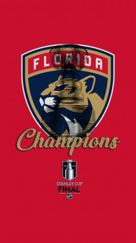 Florida Panthers iPhone Background Image 1350x2400px