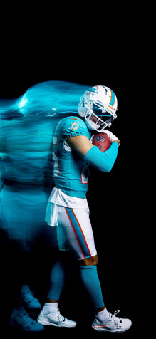 Miami Dolphins Mobile Wallpaper 946x2048px