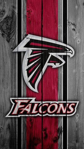 Atlanta Falcons Logo iPhone Wallpaper Image 1080x1920px