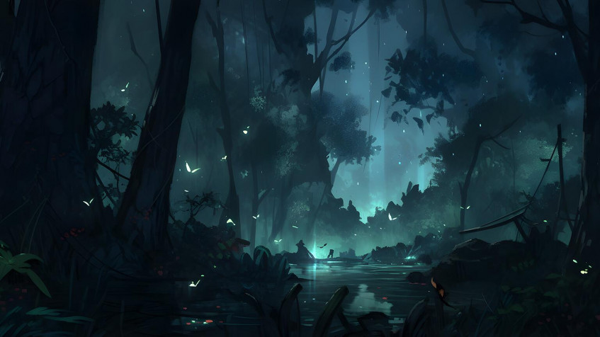 Forest MacBook Background 1536x864px