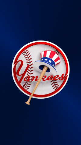 Yankees Logo Phone Background 1080x1920px