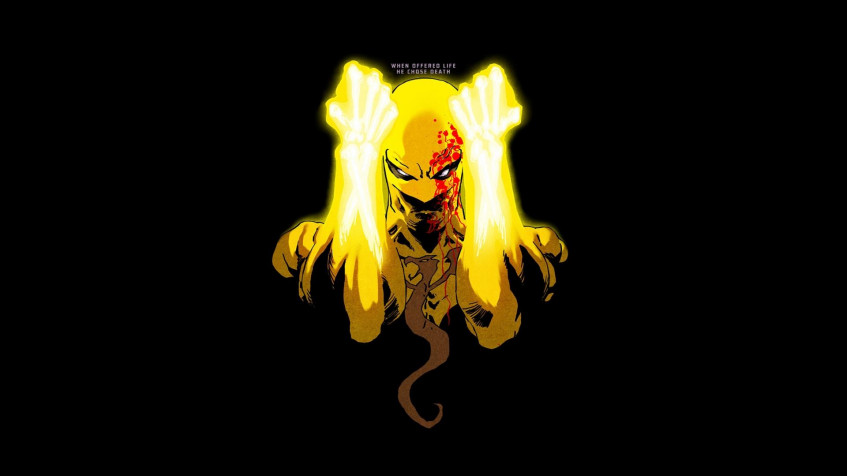 Iron Fist Full HD 1080p Wallpaper 1920x1080px