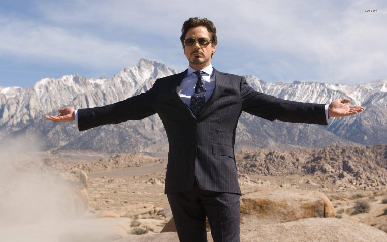 Tony Stark Widescreen HD Wallpaper 1920x1200px