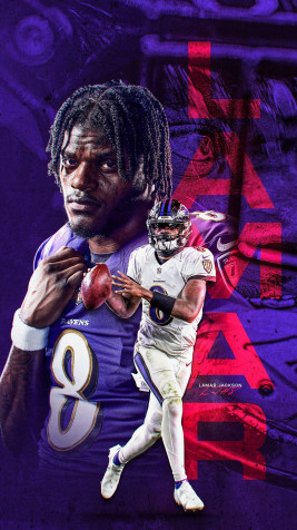 Baltimore Ravens iPhone Background 1080x1920px