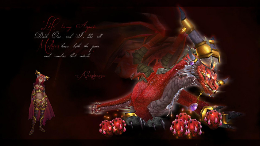 Alexstrasza Full HD 1080p Wallpaper 1920x1080px