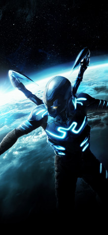 Blue Beetle Android Wallpaper 1746x3780px