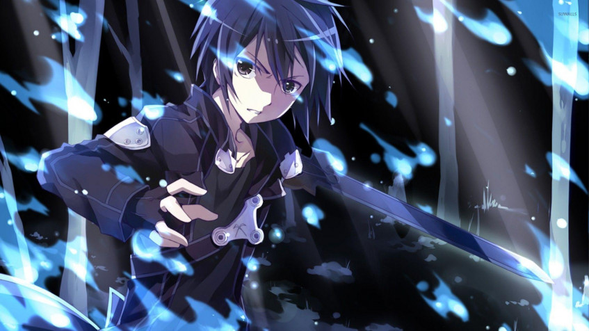 Kirito Full HD 1080p Wallpaper 1920x1080px