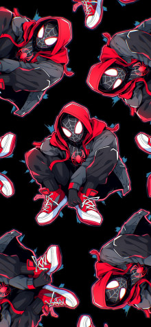 Miles Morales Mobile Wallpaper 1183x2560px