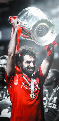 Mohamed Salah iPhone Wallpaper 720x1466px