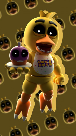 Chica iPhone Wallpaper 1080x1920px