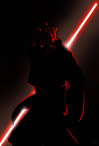 Darth Maul Phone HD Background 1072x1579px