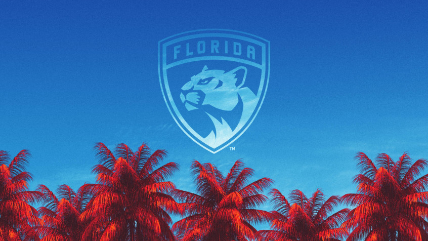 Florida Panthers Desktop HD Background 4096x2304px