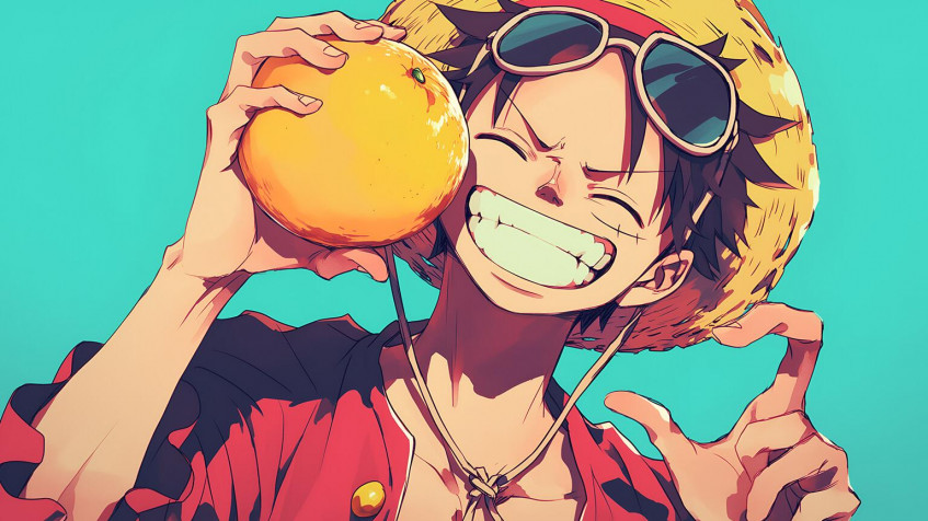 Monkey D Luffy Laptop Wallpaper 1536x864px