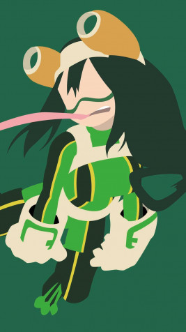 Tsuyu Asui Phone Wallpaper 1080x1920px