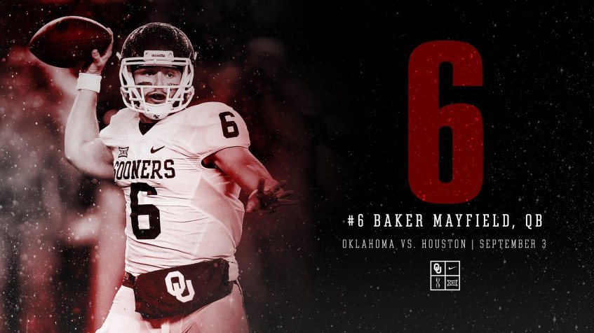 Baker Mayfield Full HD 1080p Wallpaper 1920x1080px