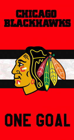 Chicago Blackhawks Android Wallpaper Image 852x1608px