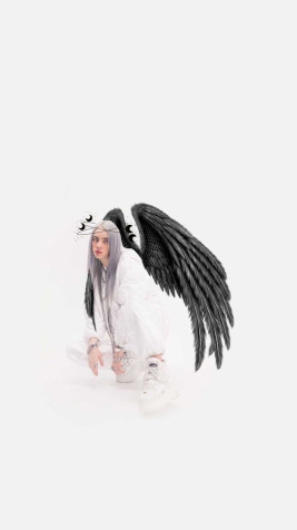 Cute Billie Eilish Phone Wallpaper 1242x2208px