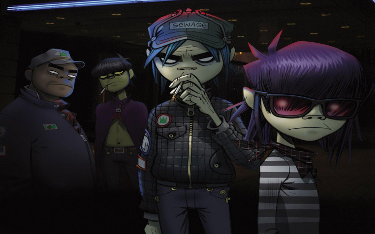 Gorillaz Widescreen HD Wallpaper 1920x1200px