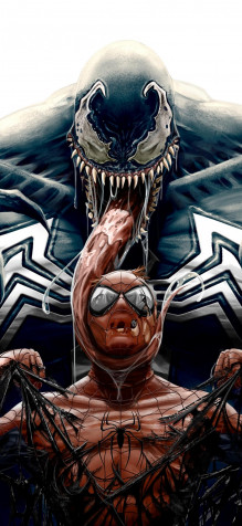 Marvels Spider Man 2 Venom iPhone 11 Pro Wallpaper 1125x2436px