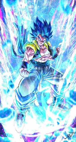 Gogeta Phone Wallpaper 1102x2048px