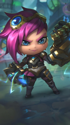 Vi League Of Legends 4k Phone Wallpaper 2160x3840px