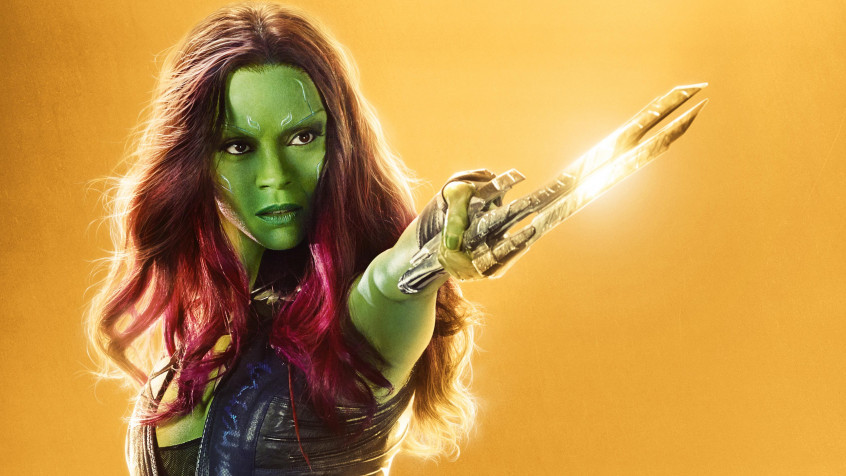 Gamora MacBook Wallpaper 3375x1898px