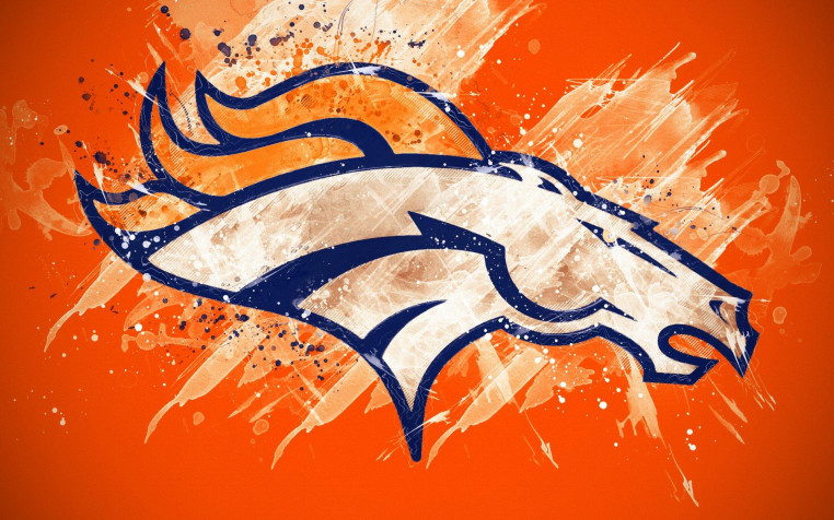 Denver Broncos Logo Widescreen HD Wallpaper 1920x1200px