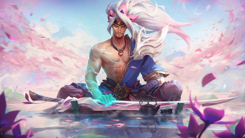 Yasuo Desktop Background 7680x4320px