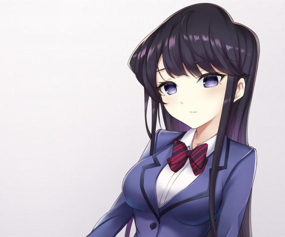 Komi Can T Communicate Desktop Background 2480x2067px